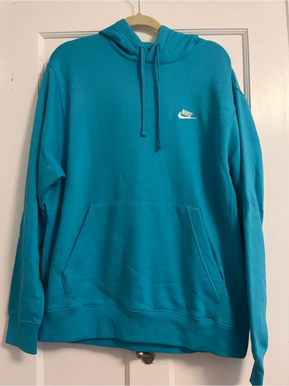 Nike Men’s Teal Blue Pullover Hoodie